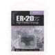 Etymotic Research ER20XS High-Fidelity Earplugs, Clear/Frost, Standard, Large, ER20XS-UF-C