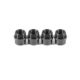 Evolution Gun Works Grip Screw Escutcheons, Blue, Pack of 4, 11383