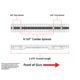 Evolution Gun Works Picatinny Rail Scope Mount, Mossberg Patriot MVP 7.62, 100 ATR, Short Action, 0 MOA, 6.670in, Aluminum, Matte Black, 45700
