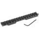 Evolution Gun Works Savage 93 1-5/8in Ejection Port UNDRILLED Picatinny Rail Scope Mount 0 MOA, Black, 41603
