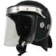 ExecDefense USA PROTEC-X Riot Helmet, Black, Large, EDX-072-L