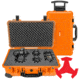 Eylar 22in Carry-On Roller Hard Case Equipped w/Ragar XP Crosslinked Foam Insert, Orange, SA00034-ORG-RG-XP