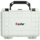 Eylar Small 8.12in Waterproof Gear Hard Case w/Foam, Polar White, SA00011-WHI