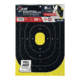 EZ-Aim Allen Splash Reactive Target IPSC Silhouette Paper Hanging, 12.50 x 18.25in, 8 Pack, Chartreuse/Black, 15372-30