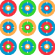 EZ-Aim Fun Plinking the Day Away Paper Shooting Targets, 12inW x 12inH, 12-Pack, Multi, 15638