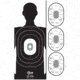 EZ-Aim Handgun Trainer Shooting Target & Backer, Corrugated, 23x 35,in White, 15737