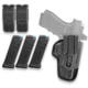 FAB Defense Glock 17 Kit, Black, 18 Round Pistol Magazine, fx-glock17kitb