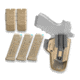 FAB Defense Glock 17 Kit, FDE, 18 Round Pistol Magazine, fx-glock17kitt