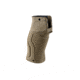 FAB Defense Gradus Flat Beavertail Rubberized Ergonomic AR Pistol Grip, FDE, NSN N, FX-GRADUSFBVT