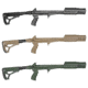 FAB Defense M4 SKS Complete Chassis System, w/ M4 Buttstock, Black, FDE, OD Green