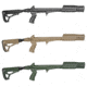 FAB Defense M4 SKS SB Complete Chassis System, w/ Shock Absorbing M4 Tube &amp; Buttstock, Black, FDE, OD Green