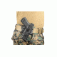Scorpus Model M24 Holster for Glock 9mm W/Level 2 Retention,Paddle, Right Hand, Black, SC-24PG9RB
