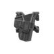 FAB Defense Scorpus MX Holster w/Level 2 Retention, Swivel, Paddle/Belt, Right, Makarov, Black, SC-MAKSRB