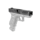 FAB Defense Tactic Skin Slide Cover For Glock 17, Black, TACTICSKIN17