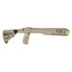 FAB Defense UAS-PRO Ruger 10/22 UAS Precision Stock Conversion Kit w/Handguard and Upper Rails, Flat Dark Earth, FX-UASPR1022T