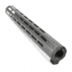 Faxon Streamline Carbon Fiber 15 in M-LOK Handguard, Aluminum, Anodized, FFHGMLOK15C1