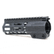 Faxon Firearms Streamline AR10 G3 Aluminum M-LOK Handguard, 6.5in, Black, FFHGMLOK65G310
