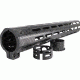 Faxon Firearms Streamline Gen2 Handguard, 13 inch, M-LOK, Aluminum, Black, FFHGMLOK13C1
