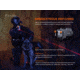 Fenix GL22 Tactical LED Weapon Light w/ Red Laser Sight, 16340, White, 750 Lumens, Black, GL22LSBK