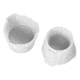 Fenix Lighting AOD-04 Diffuser Tip, White, AOD-04