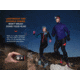 Fenix Lighting HL32R-T Lithium Ion 800 Lumens Luminus SST20 LED Headlamp, Black, HL32RTBK