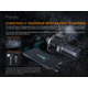 Fenix Lighting LR50R Lithium Ion 12000 Lumens Luminus SST70 LED Flashlight, Black, LR50RXBK