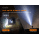 Fenix Lighting LR80R Lithium Ion 18000 Lumens Luminus SST70 LED Flashlight, Black, LR80RSBK