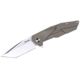 RUIKE P138 Folding Knife, 3.54in, 14C28N Stainless Steel, Tanto, Plain Blade, G10 Handle, Desert Yellow, P138-W