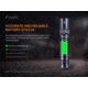 Fenix Pd35 V3.0 Flashlight, 1700 Lumens, Li-ion 18650, LED Luminus SFT40, Black PD35V3BK
