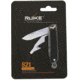 RUIKE S21 Multifunction Knife, 2.1in, 14C28N Stainless Steel, Clip Point, Plain Blade, Black, S21-B