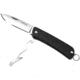 RUIKE S21 Multifunction Knife, 2.1in, 14C28N Stainless Steel, Clip Point, Plain Blade, Black, S21-B