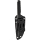 Ferrum Forge Knife Works Lackey XL Fixed Blade Black FF008B
