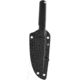 Ferrum Forge Knife Works Lackey XL Fixed Blade Black FF008B