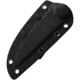 Ferrum Forge Knife Works Lackey XL Fixed Blade Black