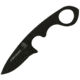 First Edge HR-2 Ryan Hoover Droppoint Fine Edge Fixed Blade Knife, Elmax Oxide Blade, Black, Droppoint Medium Size, 4350