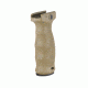 Mission First Tactical MFT React Ergonomic Vertical Grip -Scorched Dark Earth REGSDE