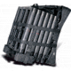 Fisher Security M-Scope 110V Portable Walkthrough Security Metal Detector, Black, MSCOPE-110