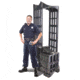 Fisher Security M-Scope 110V Portable Walkthrough Security Metal Detector, Black, MSCOPE-110