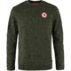 Fjallraven 1960 Logo Badge Sweater - Mens, Deep Forest, Small, F87163-662-S