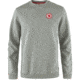 Fjallraven 1960 Logo Badge Sweater - Mens, Grey/Melange, Extra Large, F87163-020-999-XL