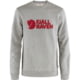 Fjallraven Logo Sweater - Men's, Grey-Melange, Extra Small, F84142-020-999-XS