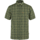 Fjallraven Ovik Lite Short Sleeve Shirt - Mens, Green/Dark Navy, Extra Small, F87038-620-555-XS