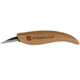 Flexcut Detail Fixed Blade Knife,6.125in,High Carbon Steel Blade,Ergonomic Wood Handle FLEXKN13