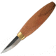 Flexcut Stub Sloyd Knife, 6.75in Overall, 2.25in Blade, Cherry Wood Handle, Brass Ferrule, KN53