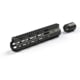FM Products Gen 2 Ultra Light Free Float AR15 M-Lok Handguard w/ Barrel Nut, Black, 8.5 in, FM-HG8.5