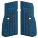 FN America Fn High Power G10 Grips, Black/blue - 20-100622