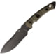 Fobos Knives Tier1-BC Fixed Blade Knife, 11.25in Overall, 6in Gray PVD Coated CPM Magnacut Stainless Steel Blade, Green Canvas Micarta Handle, Black Kydex Belt Sheath, FOB071 T1-BC-3V-MODORG-PVD