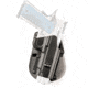Fobus Injection Molded Polymer OWB Belt Holster, Browning Hi-Power, Black, C-21RT