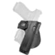 Fobus EM17 Polymer OWB Paddle Holster, Glock/Ruger/S&amp;W, Right Hand, EM17