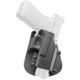 Fobus GL-4 Polymer OWB Paddle Holster, Rotating, Glock 21SF/29/30/30SF/39 S&amp;W 99/Sigma V series, Right Hand, Black, GL-4RT